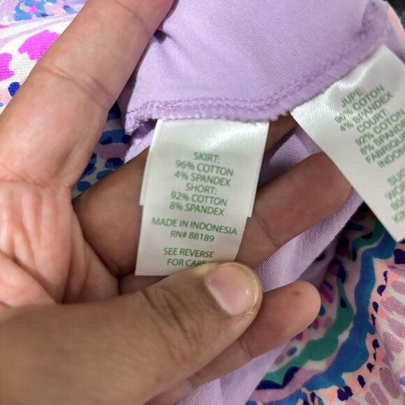 Lilly Pulitzer Madison A Little Jelly Skort Size Large Summer Preppy Spring - Picture 6 of 10